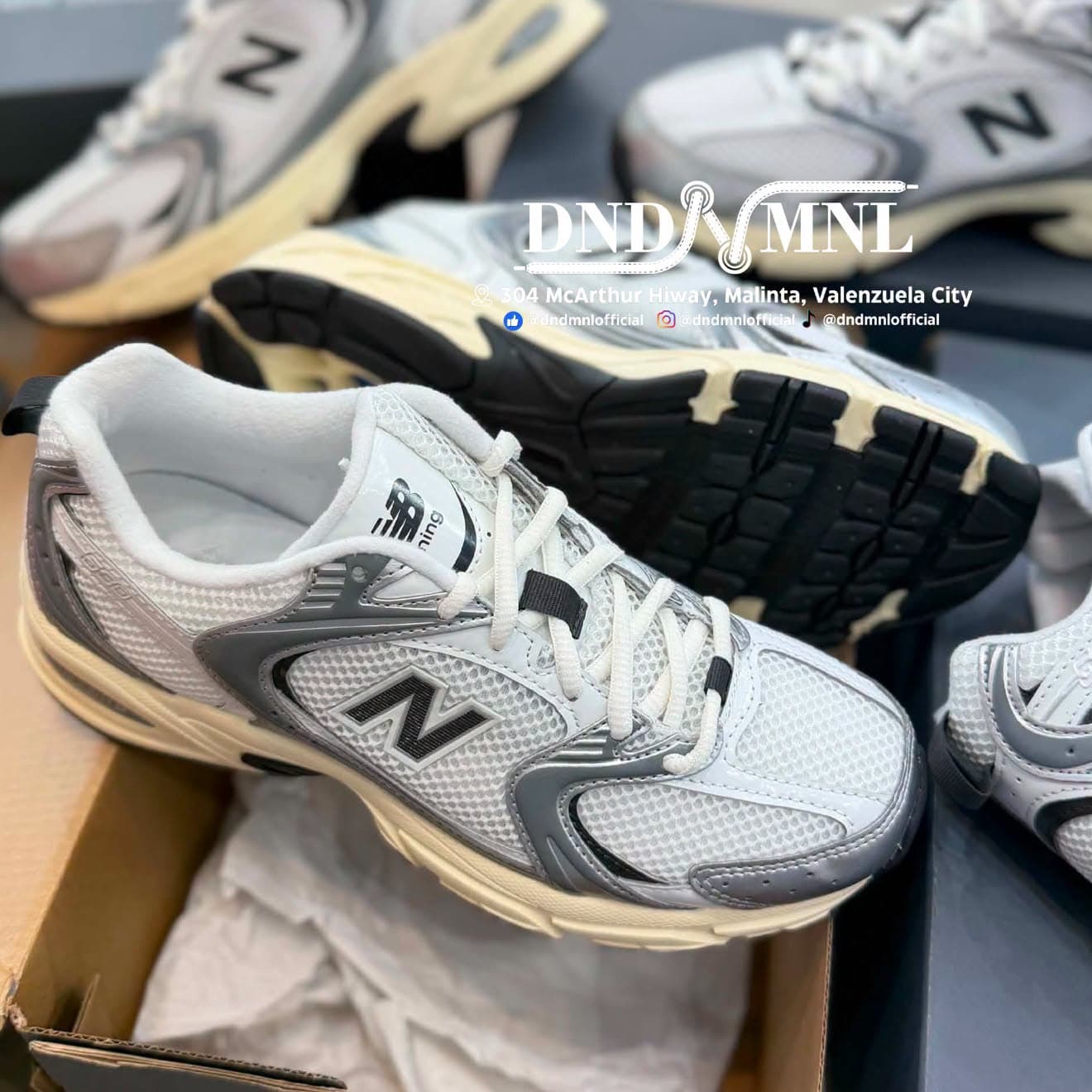 New Balance New Balance 530 — White / Silver / Cream