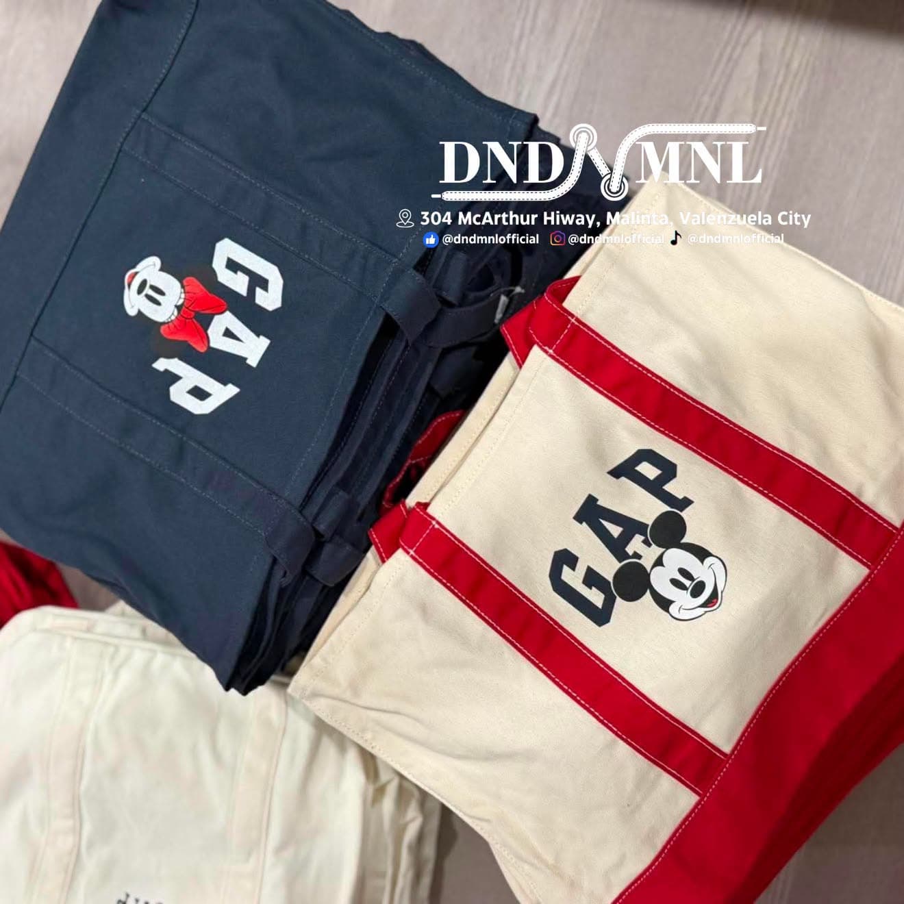 GAP GAP × Disney Tote Bag — Mickey & Minnie